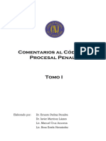 Comentarios - Al - Codigo - Procesal - Penal - Tom I El Salvador PDF