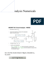 Lect 11- DC analysis Numericals