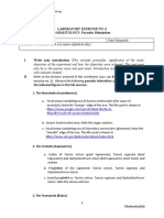 ACTIVITY NO - 6 - Parasitology - Parasitic Helminthes