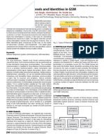 Channels and Identiies in GSM