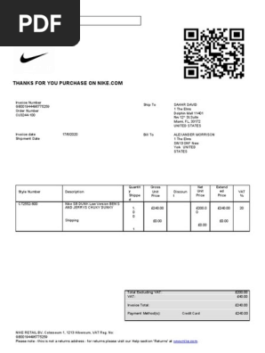 Invoice PDF Marketing Payments