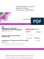 Abordaje Integral A Personas en Situación de Violencia. Maria Sol Espinola Cáceres