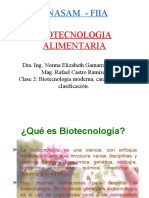 Semana 2. Biotecnología Tradicional y Moderna