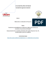 Proyecto de Elaboración y Evaluación de Proyectos Final César