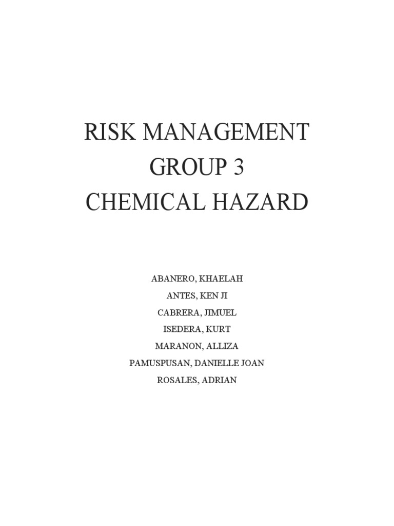 Chemical Hazards in Food Safety | PDF | Edible Mushroom | Sugar Substitute