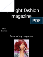 Spotlight Fashion Magazine: Becca Dawson