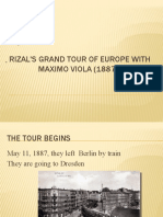 Rizal's Grand Tour of Europe