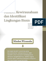 TK Kel 1 Mindset Dan Lingkungan Bisnis PDF