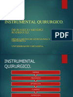 INSTRUMENTAL QUIRURGICO 2019.