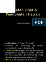 Falsafah Obat Dan Pengobatan Hewan PDF