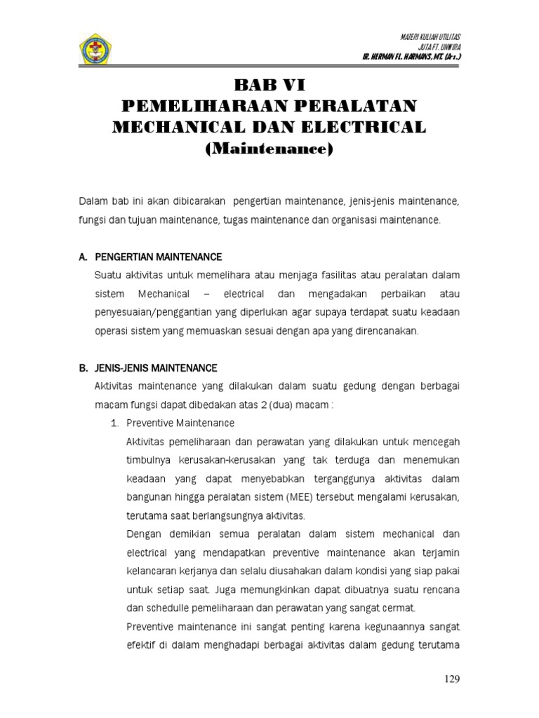 Maintenance | PDF | Bisnis | Komputer