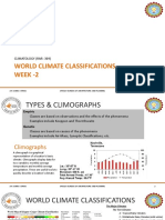 World Climate Classifications Week - 2: Climatology (Rar - 309)