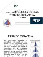 Pirámide poblacional: estructura por edad
