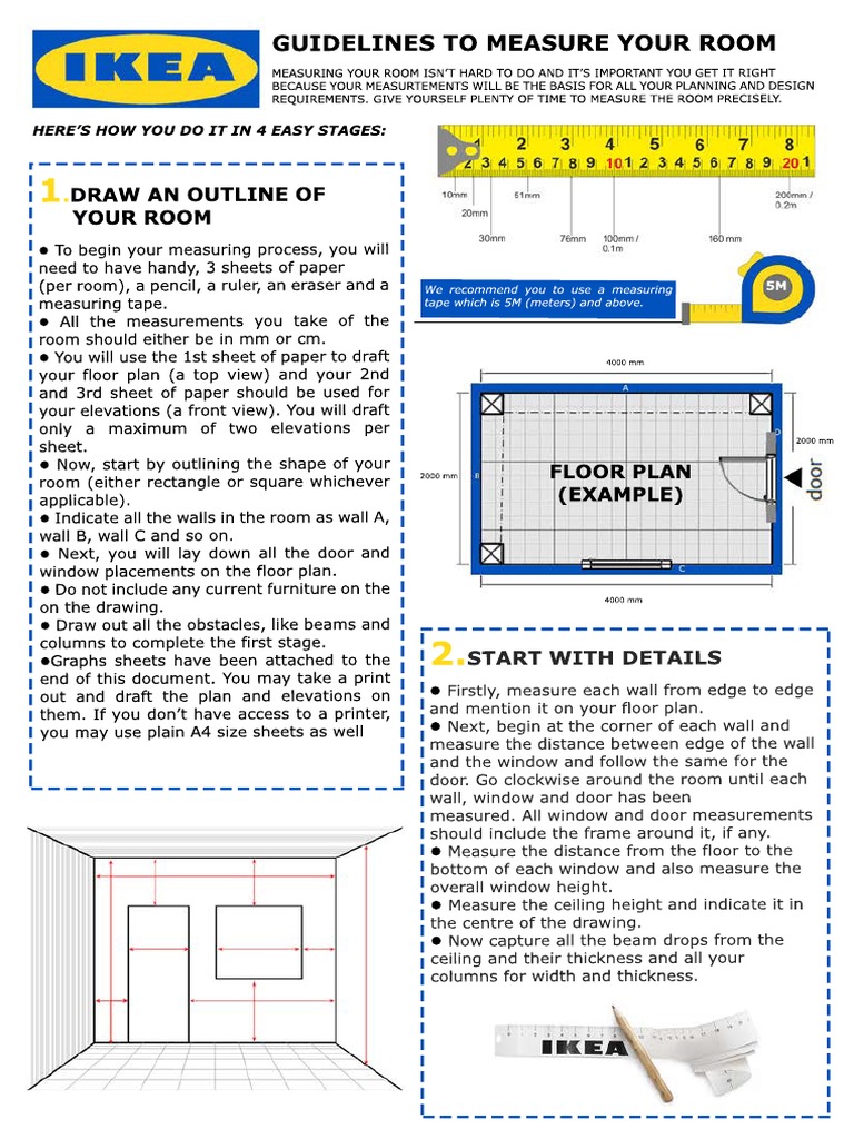 Ikea Measurement Guide PDF