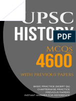 History 4600 MCQ PDF