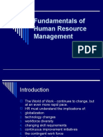 Fundamentals of Human Resource Management Ch 1