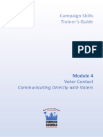 Module 4 - Voter Contact