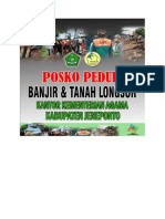 Spanduk Peduli Bencana Rumbia