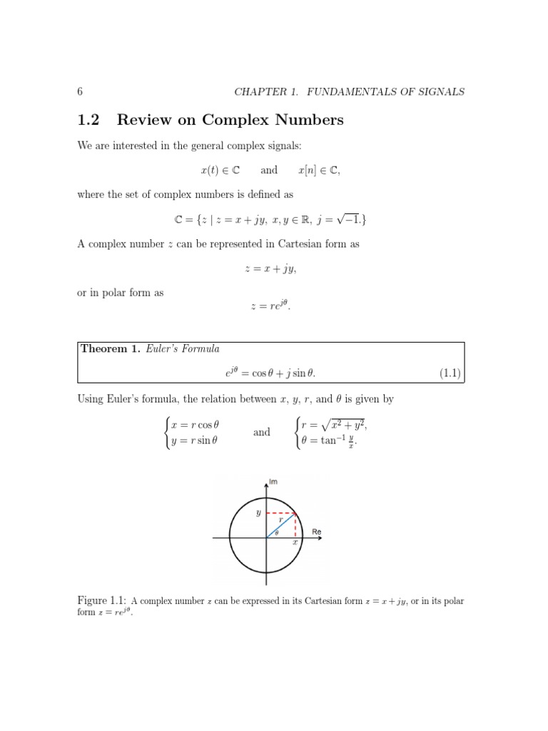 Ss1 0918 Cartesian Coordinate System Complex Number