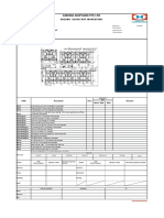 Ceiling Closeout Sample Format