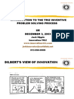 INTRODUCTION TO THE TRIZ INVENTIVE PROBLEM SOLVING PROCESS - Excellent 1