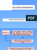 PERMINTAAN DAN PENAWARAN