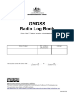 GMDSS Radio Log Book