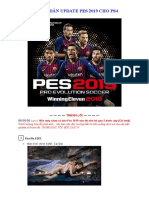 Hướng dẫn & Link cài Patch Pes 2019 cho PS4 V.6 (có tuyển Việt Nam)