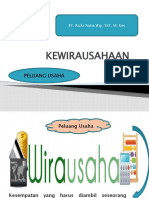 Peluang Usaha Dan Kepemimpinan