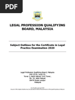 CLP Subject Outline 2020 PDF  PDF  Tort  Damages