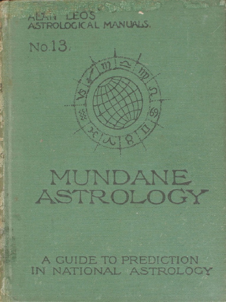 Mundane or National Astrology PDF