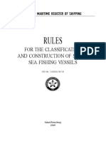 Rules for Russian Fishing Vessel Classification