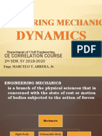 Engg Mechanics - Dynamics-1
