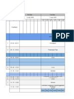 Jadwal Angkatan 11-16