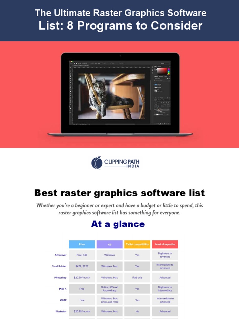 The Ultimate Raster Graphics Software List 8 Programs To Consider PDF
