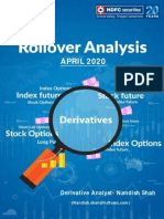 HDFC Securities Retail Research Rollover Analysis April 2020-1