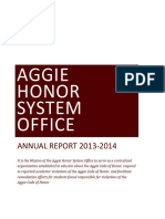 2014 Aggie Honor System Office Annual Report-1