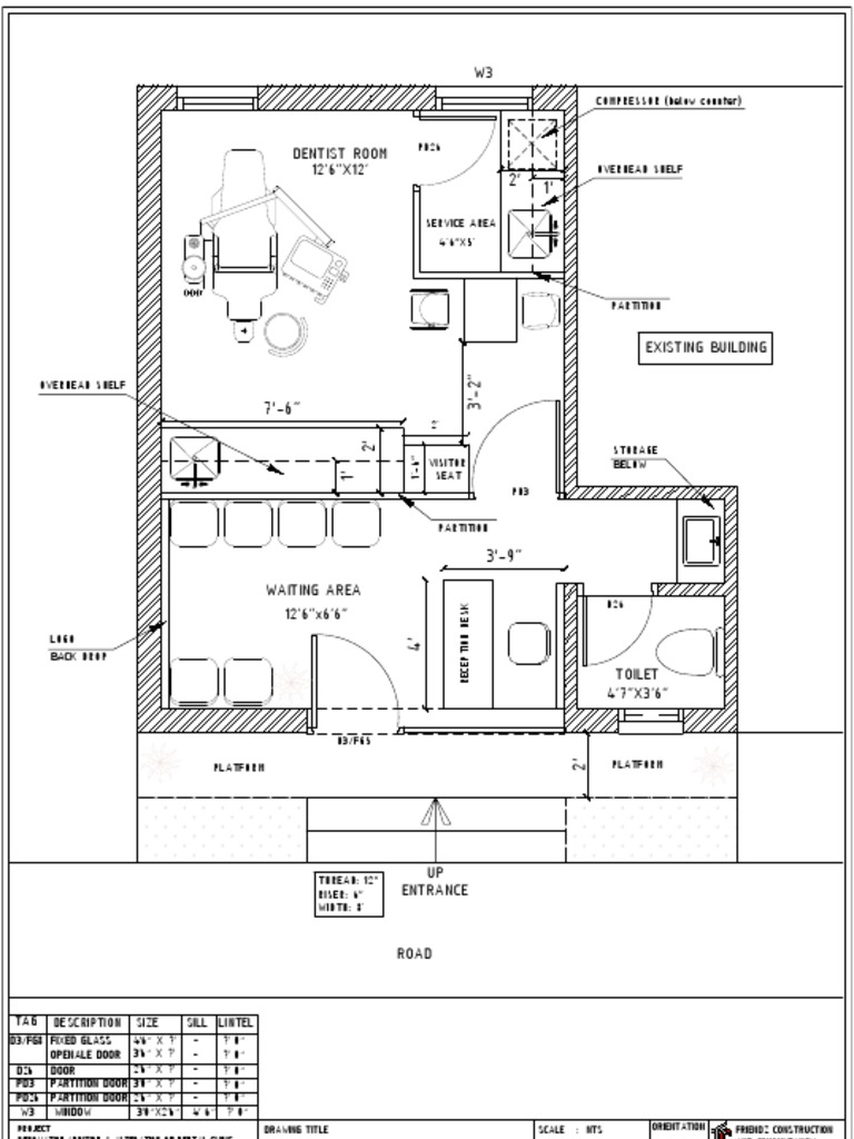 Dental Clinic Floor Plan R32 PDF Brisbane Cultural Heritage
