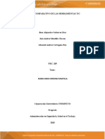 Cuadro Comparativo de Las Herramientas Tic