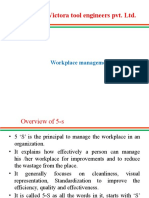 Victora Tool Engineers Pvt. LTD.: Workplace Management Technique