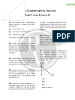 Ch-06 Electromagnetic Induction: Daily Practice Problem 01