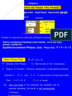 Mass Transfer Between Two Phases