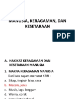 MANUSIA, KERAGAMAN, DAN KESETARAAN 20172.pptx