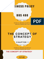BUS 400 Chapter 1