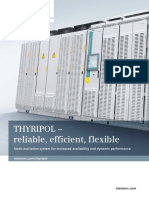 Thyripol - Reliable, Efficient, Flexible: Static Excitation System For Increased Availability and Dynamic Performance