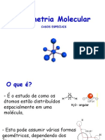 III AULA - QUÍMICA 1ºANO - Geometrica Molecular - Casos Epeciais