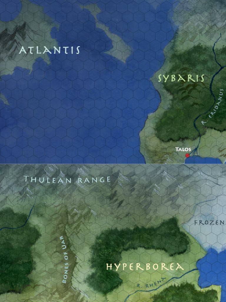 Mythika Map 3 (Mazes & Minotaurs) | PDF