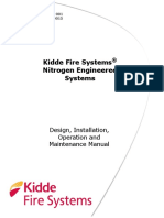 Kidde Fire Systems Nitrogen Engineered Systems: Design, Installation, Operation and Maintenance Manual