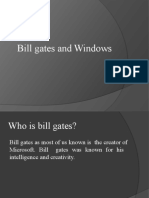 Bill Gates and Windows
