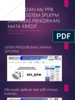 PEREKODAN My PPB DALAM SISTEM SPLKPM DAN ASAS